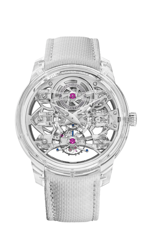 Quasar Light Tourbillon with Three Bridges