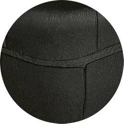black alligator with rubber effect