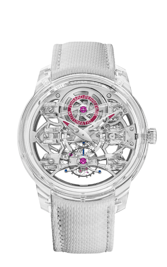 Quasar Light Tourbillon with Three Bridges