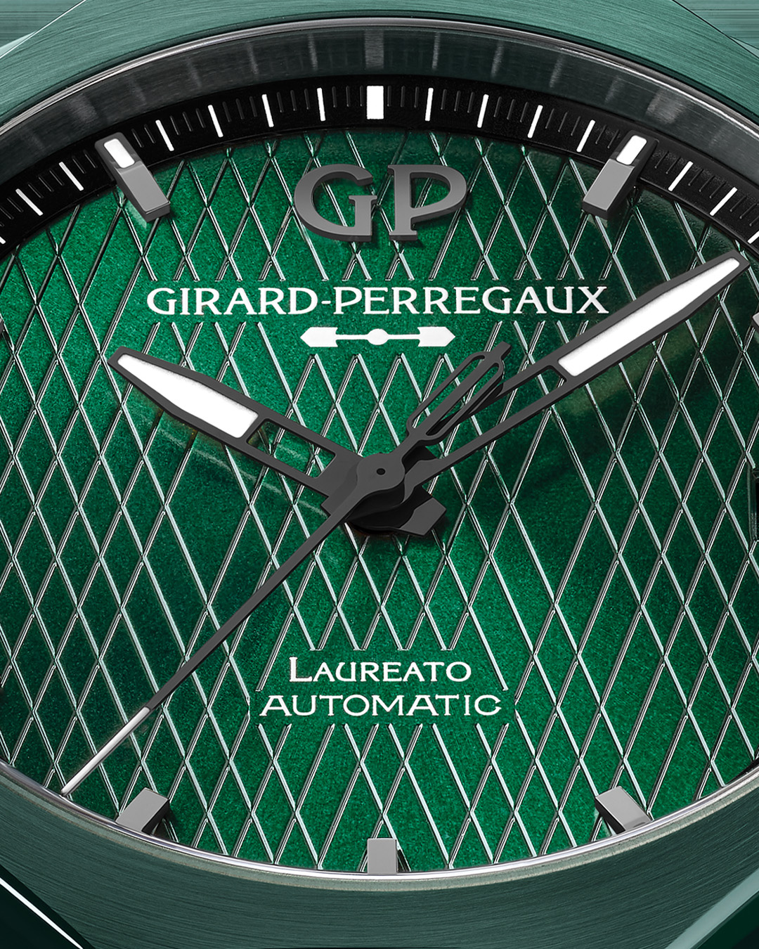 Laureato 38 mm Green Ceramic Aston Martin Edition