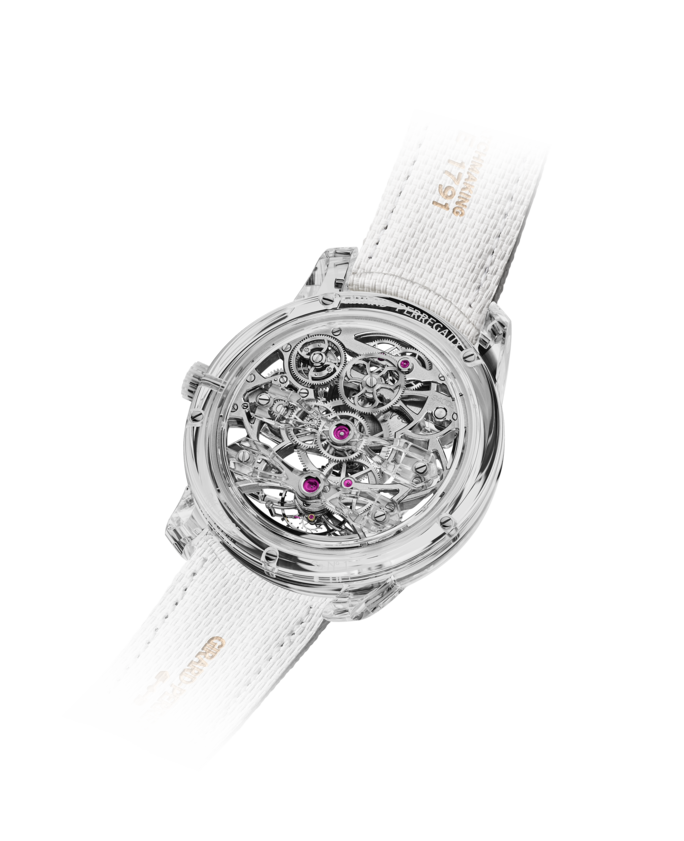 Quasar Light Tourbillon with Three Bridges