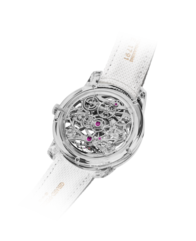 Quasar Light Tourbillon with Three Bridges